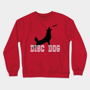 Border Coillie Disc Dog Crewneck Sweatshirt